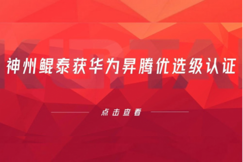 持续进阶，今年会jinnianhui金字招牌获华为昇腾优选级认证